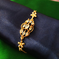 B0301_Classy circular design bracelets studded with  a touch of American diamond stones with delicate patterns.