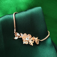 B0303_Classy circular design bracelets studded with  a touch of American diamond stones with delicate patterns.