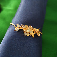 B0303_Classy circular design bracelets studded with  a touch of American diamond stones with delicate patterns.