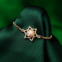 B0310_Classy circular design bracelets studded with  a touch of American diamond stones with delicate patterns.