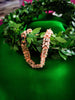 B0311_Classy circular design rose gold polished bracelets studded with  a touch of American diamond stones with delicate patterns.