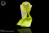 P025_Beautiful Lime Yellow Colored Pendant Scarf